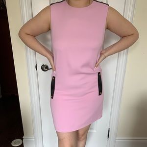 Versace women’s dress pale pink